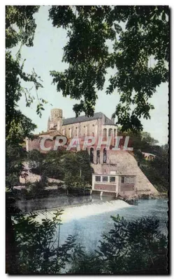 Lavaur (Tarn) — O Agout, a Usina Elétrica e a Catedral — Comité Imp. Macon