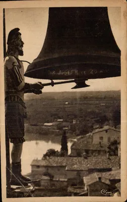 Lavaur (Tarn) — O Jacquemart (Campanário de St-Alain) — HélioGravure Combier