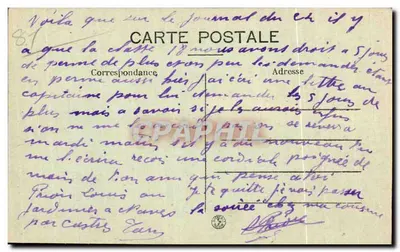 Castres — Ogród Biskupa — Fototypia Tarnaise, Poust, Albi — Rewers