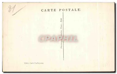 Castres — Cztery mosty nad Agoût — Wydawnictwo Café Lafayette — Rewers