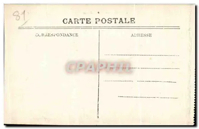Castres — Ogólny widok — Wyd. D. F. — Rewers