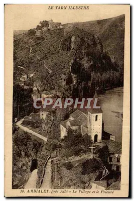 Ambialet, perto de Albi — O Village e o Priorado — LE TARN ILLUSTRÉ