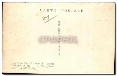 Parco Nazionale - Albigeois - Il Navigatore Lapérouse (1741-1788) — Verso