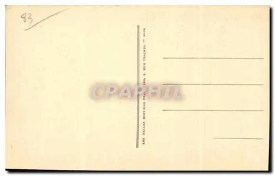 Grand Séminaire Aubert de la Castille — La Crau (Var) — Editor C.A.P. — N° 5 — Verso