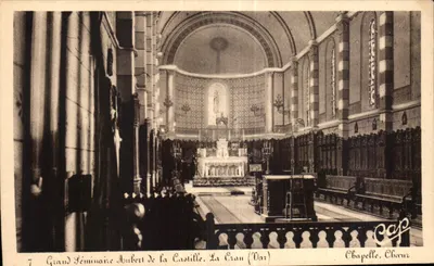 Grand Séminaire Aubert de La Castille — La Crau (Var) — Capela. Charue