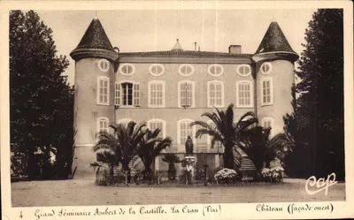 Grand Séminaire Aubert de La Castille, La Crau (Var) — Castelo (fachada oeste) — Cap
