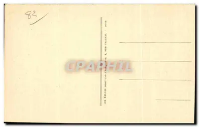 Grand Séminaire Aubert de La Castille, La Crau (Var) — Castelo (fachada oeste) — Cap — Verso