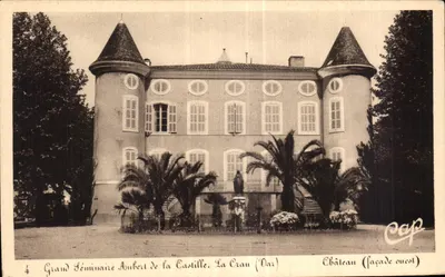 Grand Séminaire Aubert de la Castille, La Crau (Var) — Castelo (fachada oeste) — Cap