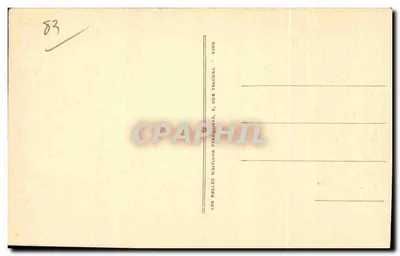 Grand Séminaire Aubert de la Castille, La Crau (Var) — Castelo (fachada oeste) — Cap — Verso