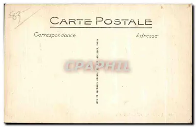 Hyères - La Rade — widok wielu łodzi przy wodzie, z okrętami na horyzoncie — wydawca nieznany, n° 39 — Rewers