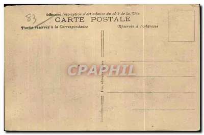 Hyères — Wielki Hotel Palmierni — Wydawca Huet, n°83 — Rewers