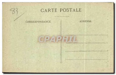 Hyères — 43. Capela da antiga 'Commanderie' dos Templários e Praça do Mercado — Verso