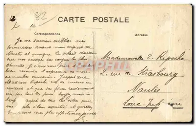 Montauban — Widok panoramiczny — wydawca nieznany, nr serii 7 — Rewers