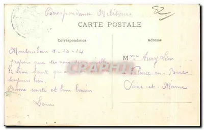 Montauban - Most i nabrzeża — Daynes, wydawca, nr 43 — Rewers