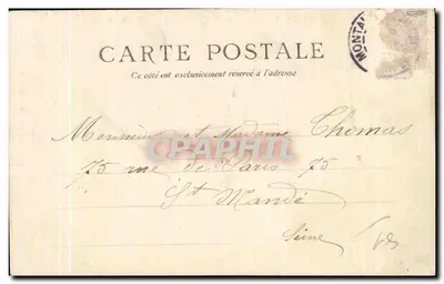 Montauban — Vallée du Tescou et son confluent avec le Tarn — Lab. Pap. Mme Bort, Montauban — Rewers