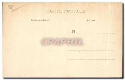 Montauban — Promenade Basse — Edit. G. V. — Achterkant