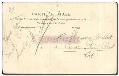 Montauban — De oevers van de Tarn — PP. 14 — Achterkant