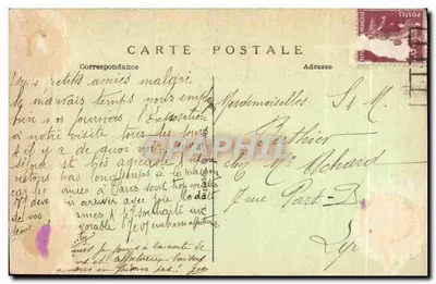 Parigi - Esposizione degli Arti Decorativi - Vista generale sull'Esplanade des Invalides - A.P. n°53 — Verso