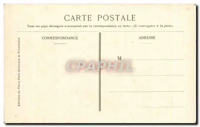 Museu dos Artes Decorativas — Candeeiro de bronze (meio do século XIX) — Éditions du Vieux Paris — Verso