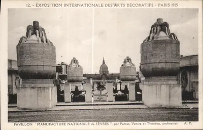 Exposition Internationale des Arts Décoratifs - Paris 1925 — Pavillon Manufacture Nationale de Sèvres — par Patout, Ventre et Théodon, architectes