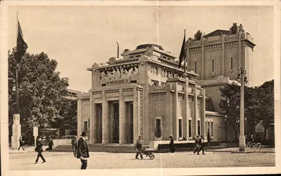 Pavillon de la Belgique — Exposition Internationale des Arts Décoratifs 1925 — Édition d'Art YVON