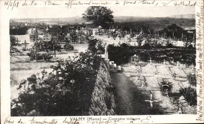 Valmy (Marne) — Cemitério militar — Martinet-Heurard
