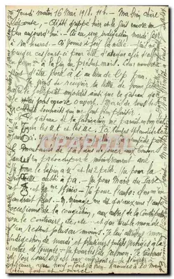 Valmy (Marne) — Cemitério militar — Martinet-Heurard — Verso