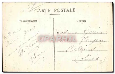 VITRY-le-FRANÇOIS (Marne) - Monument Carnot — A. Hamper, foto-Julli, St-Dizier - Reprodução proibida — Verso