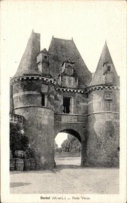 Durtal (M.-et-L.) — Porta Véron — Fototipia J. Poterie, Angers