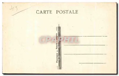 Durtal (M.-et-L.) — Porta Véron — Fototipia J. Poterie, Angers — Verso