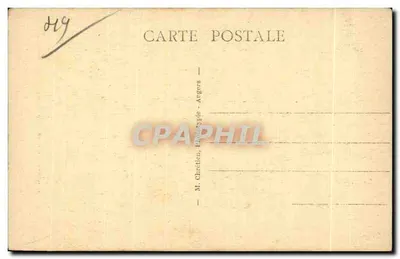 Tombe van Jacques Joseph de Cathelineau — St-Florent-le-Viel (M.-et-L.) — Fot. — Achterkant