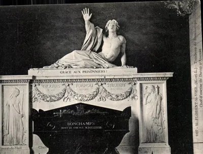 Tombeau de Bonchamps à Saint-Florent-le-Vieil — œuvre de David d'Angers — n°1037