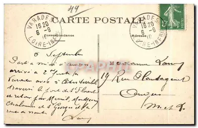 St-Florent-le-Vieil - Graf van Bonchamps — Meesterwerk van David d'Angers — Achterkant