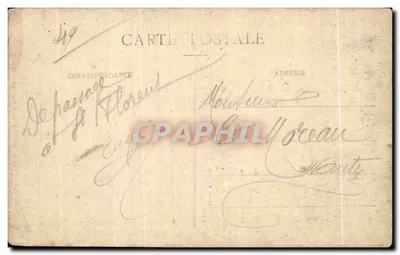 St-Florent-le-Vieil (M.-et-L.) — Coluna dórica inaugurada em 1828 — Editor A. Veillet — Verso