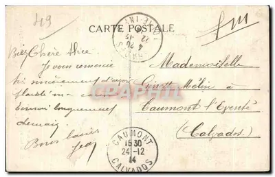 Saint-Florent-le-Vieil (M.-et-L.) — Intérieur de l'église — Tombeau de Bonchamps — Collection F. Chapeau Nantes — Verso