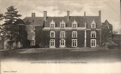 Saint-Georges-sur-Loire (M.-et-L.) — Castelo de l'Épinay — Cliché A. Abellard
