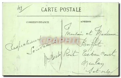 Saumur (M.-et-L.) — Ogród Botaniczny — LL. — Rewers