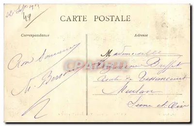 Saumur — Le Coteau — Widok z Marronnier — Robin, wyd. Saumur — Rewers