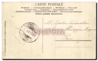Luxembourg — Część Pfaffental — Most Northern — Clausen — Rewers