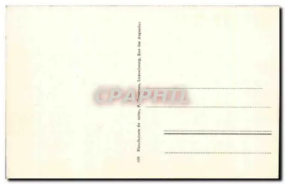 Luxembourg — Pont du Stiérchen — Manufacture des Augustins — Verso