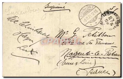 Luxembourg — Panorama — Wydawca nieznany, numer serii nie widoczny — Rewers