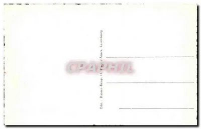 Luxemburgo - Place d'Armes e o Cercle — editor ABERT, n°6 — Verso