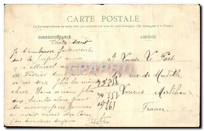 Fort-de-France, Martinique — Le Gros Sablier de la Savane — Cunge, photographe, Fort-de-France, n°8 — Achterkant