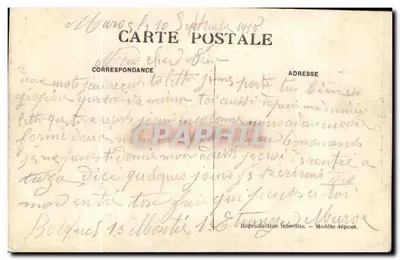 Marrocos Oriental — M'coun, o mercado perto dos muros — J. Gaiser, fot. — Argel — Verso