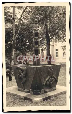 Davos: "Bubenbrunnen" — fonte escultórica de crianças — Photohaus E. Meerkämper, Davos 247