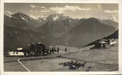 Riederalf g. Simplon, Fletschhorn und Mischabelgruppe — Foto das Nações, Place du Port, Genebra