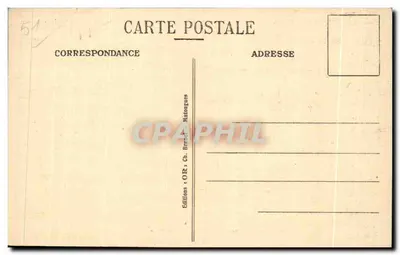 Dormans (Marne) — Capilla de "La Marne" — La Cripta — Reverso