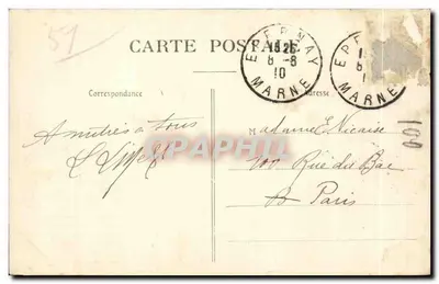ÉPERNAY — Zamek Pekin — Wydawca: P. Rippert, nr 45 — Rewers