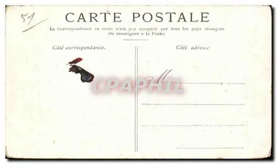Epernay — Aleja Paul Chandon — wydawca nieznany — Rewers
