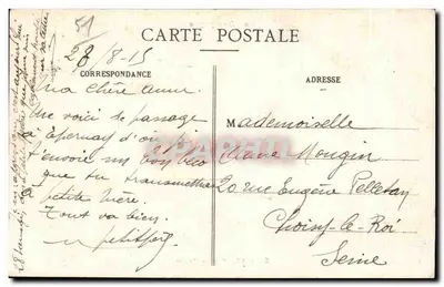 Épernay - Zamek Mercier — J. Bracquemart, wydawca, Épernay — Rewers